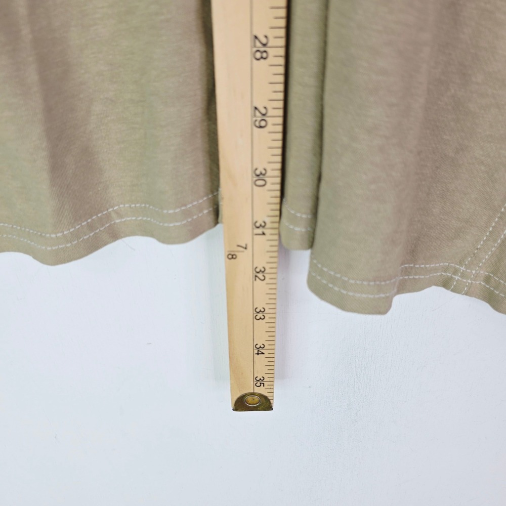 Bulwark FR iQ Series Mens XXL Tall 2XLT Khaki Tan Flame Resistant Henley Shirt - Picture 12 of 16